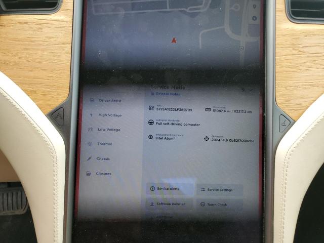 5YJSA1E22LF360799 Tesla MODEL S