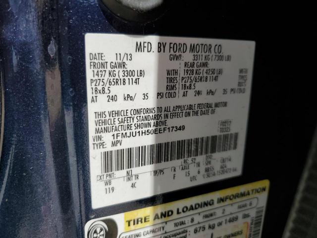 1FMJU1H50EEF17349 Ford Expedition