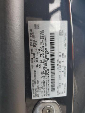 1FMCU9G62LUA45482 Ford ESCAPE SE