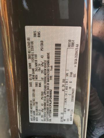 1FTEW1CPXJFD80692 Ford F150 SUPER