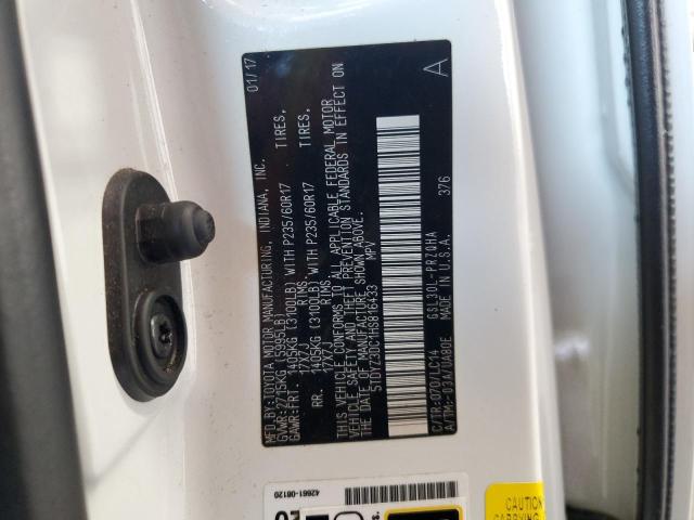 5TDYZ3DC1HS816433 Toyota SIENNA XLE