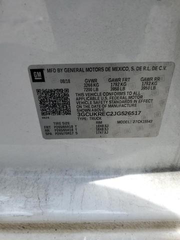 3GCUKREC2JG526517 Chevrolet Silverado