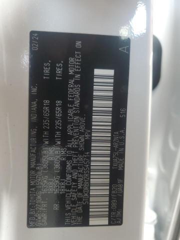 5TDKDRBH2RS545714 Toyota Highlander