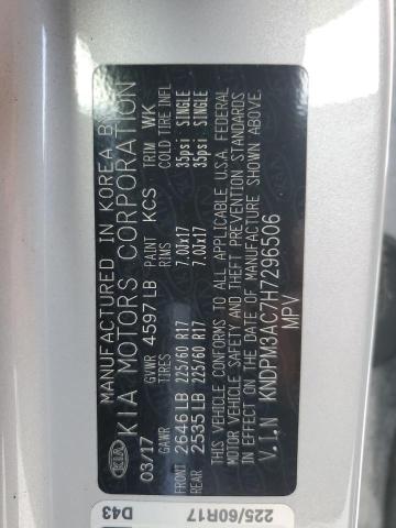 KNDPM3AC7H7296506 KIA SPORTAGE L