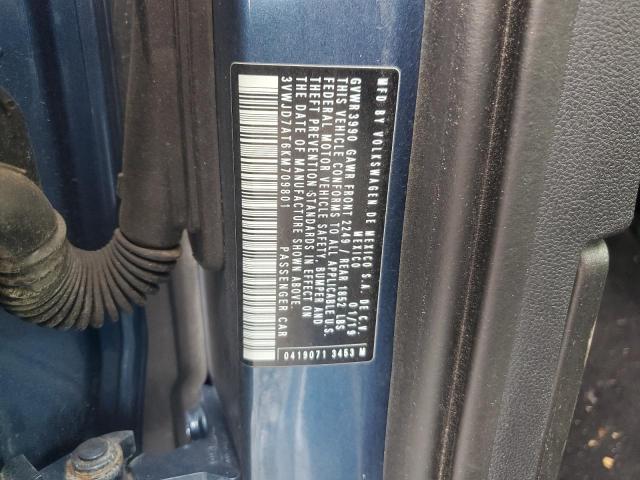 3VWJD7AT6KM709801 Volkswagen Beetle Se