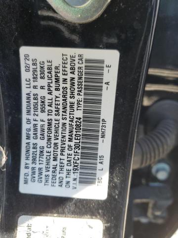19XFC1F30LE010824 Honda CIVIC EX