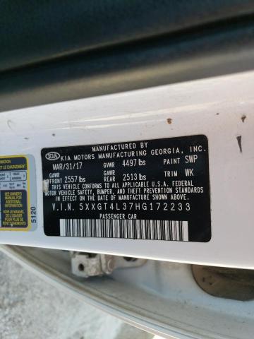 5XXGT4L37HG172233 KIA Optima Lx