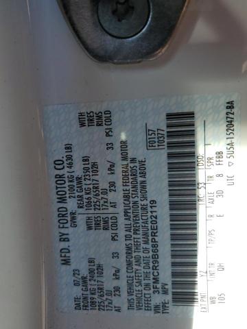 3FMCR9B68PRE02119 Ford dragon
