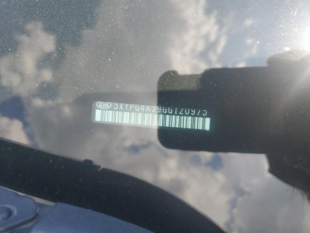 5XYPG4A39GG120975 KIA SORENTO LX