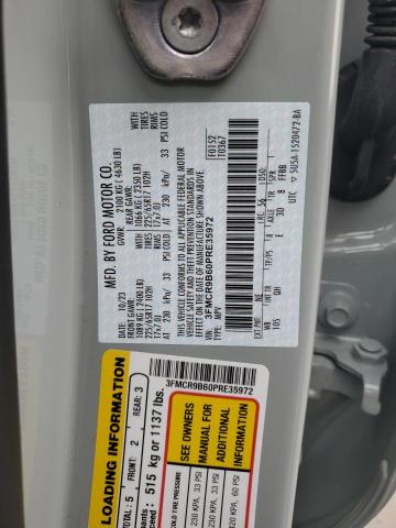 3FMCR9B60PRE35972 Ford BRONCO SPO