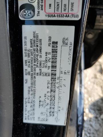 3FADP4EJ0KM133501 Ford FIESTA SE
