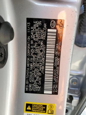JTHBK1GG8E2102927 Lexus ES 350