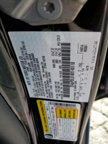 3FA6P0LU1KR140118 Ford FUSION SE