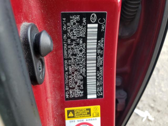JTHBK1GG7E2139046 Lexus ES 350