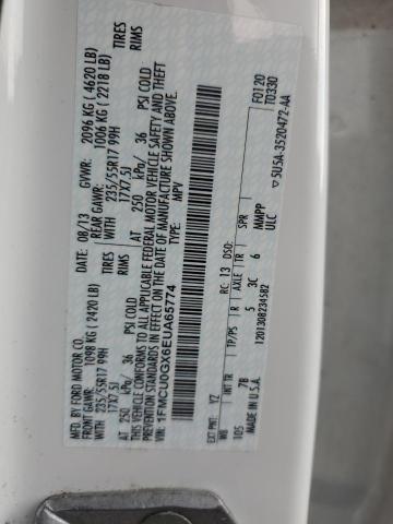 1FMCU0GX6EUA65774 Ford ESCAPE SE