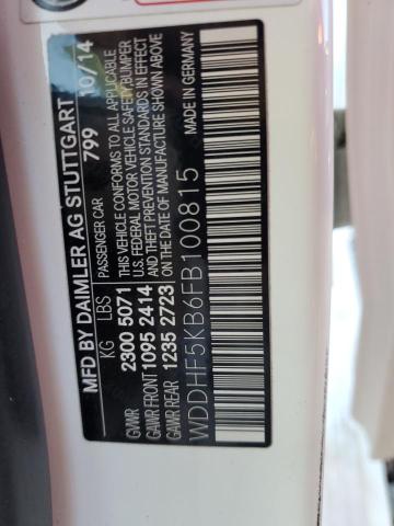WDDHF5KB6FB100815 Mercedes-Benz E 350