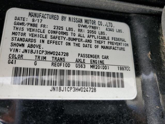 JN1BJ1CP3HW024728 Nissan ROGUE SPOR