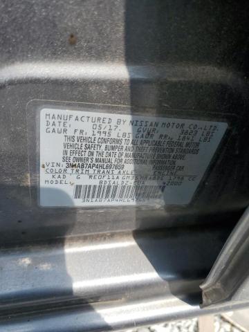 3N1AB7AP4HL697659 Nissan SENTRA S