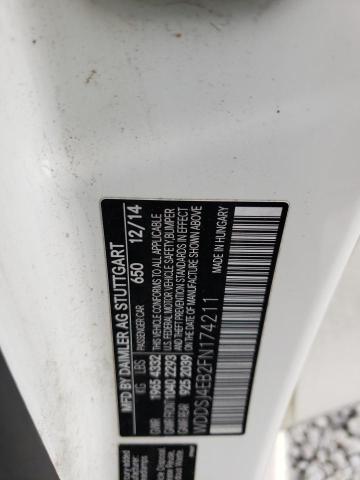 WDDSJ4EB2FN174211 Mercedes-Benz CLA 250