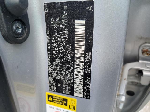 2T2BK1BA1EC240925 Lexus RX 350 BAS