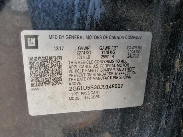 2G61U5S38J9149067 Cadillac XTS