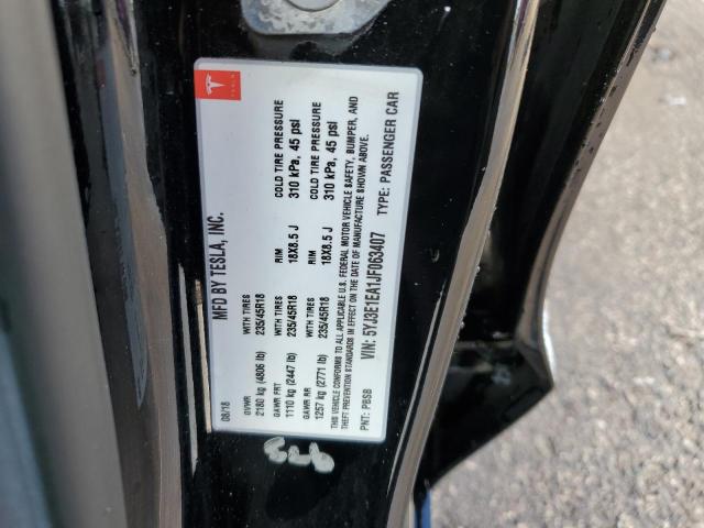 5YJ3E1EA1JF063407 Tesla MODEL 3