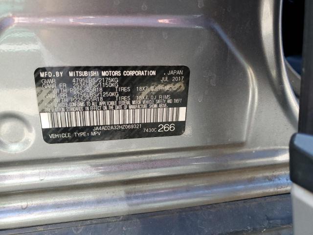 JA4AD2A32HZ069321 Mitsubishi Outlander