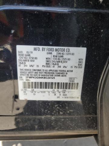 2FMPK3G94KBC24125 Ford EDGE SE