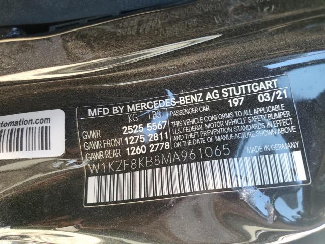 W1KZF8KB8MA961065 Mercedes-Benz E 63 AMG-S