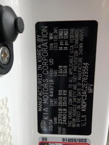 KNDPC3AC2E7629564 KIA SPORTAGE E