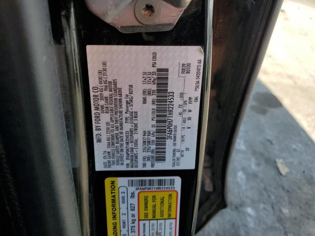 3FA6P0H71HR224533 Ford FUSION SE