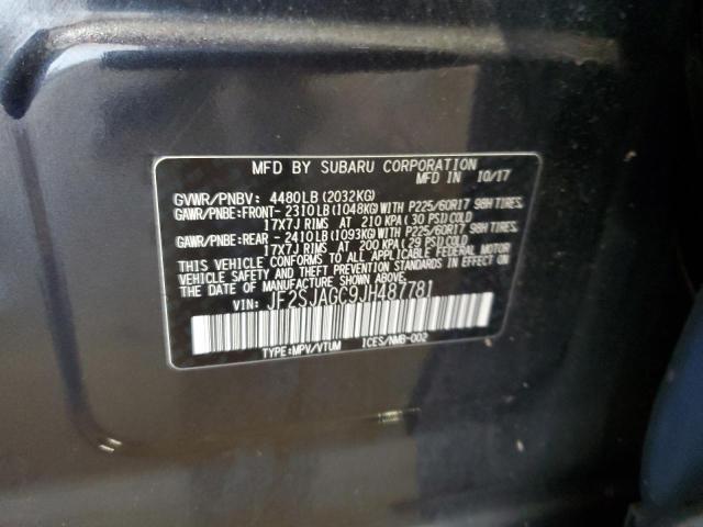 JF2SJAGC9JH487781 Subaru FORESTER 2