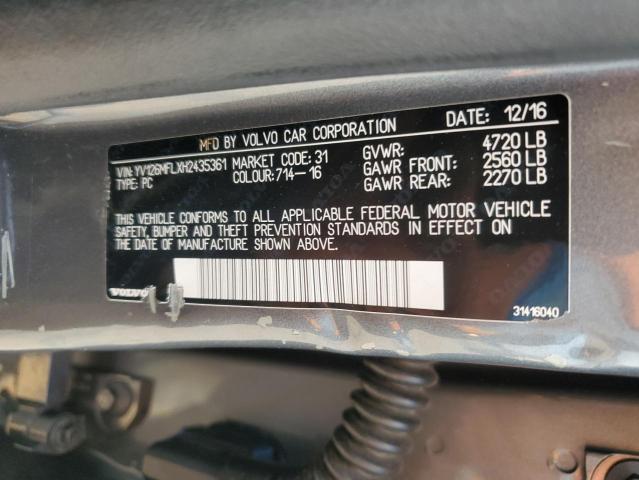YV126MFLXH2435361 Volvo S60