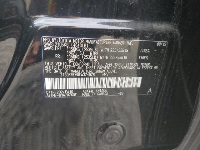 2T3DFREV0FW374878 Toyota RAV4 LIMIT