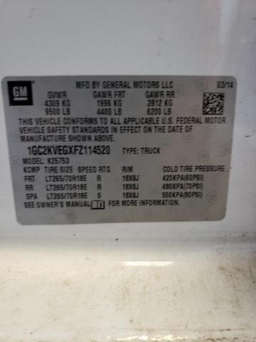 1GC2KVEGXFZ114520 Chevrolet Silverado