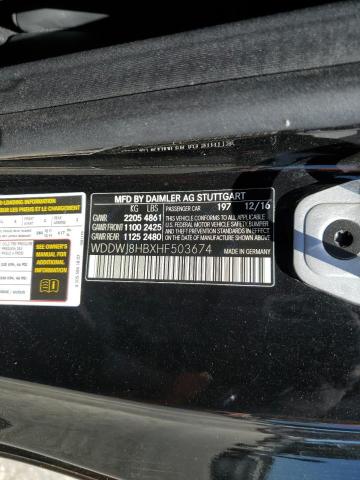 WDDWJ8HBXHF503674 Mercedes-Benz C 63 AMG-S