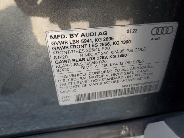 WA1E2AFY8N2061413 Audi Q5 E PREMI