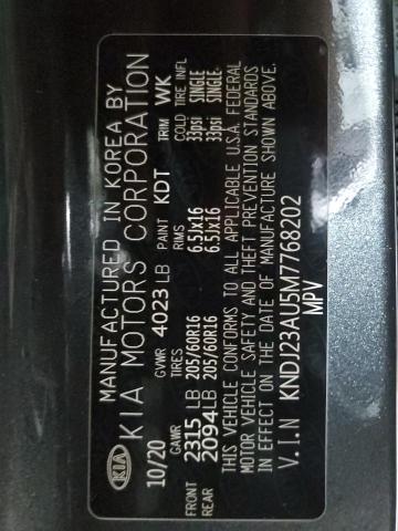 KNDJ23AU5M7768202 KIA SOUL LX