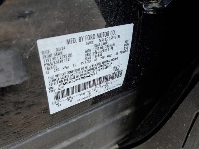 1FMSK8JH4RGA42497 Ford EXPLORER T