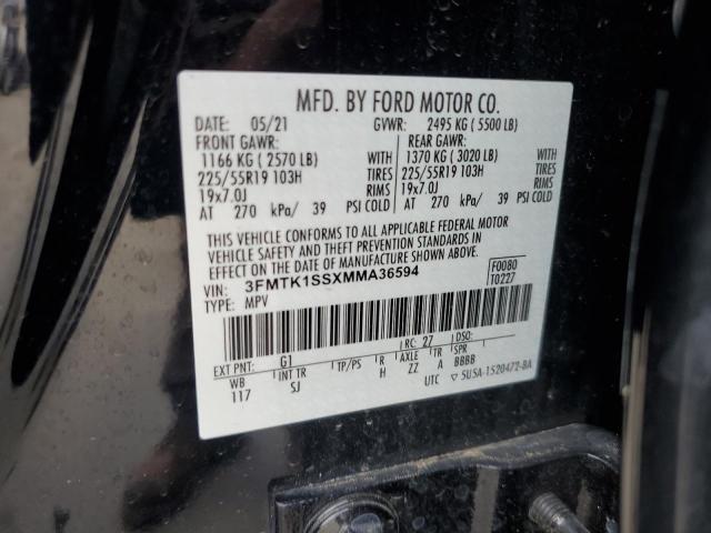 3FMTK1SSXMMA36594 Ford MUSTANG MA