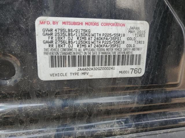 JA4AD2A32GZ000241 Mitsubishi Outlander