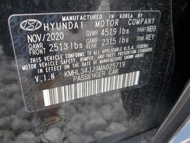 KMHL34JJ9MA025719 Hyundai SONATA HYB