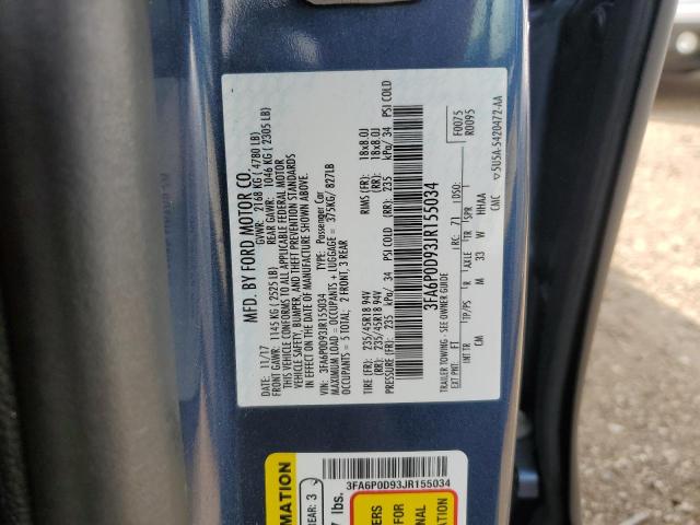 3FA6P0D93JR155034 Ford FUSION TIT