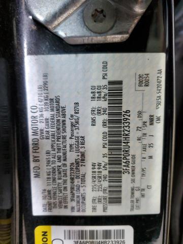3FA6P0RU4HR233926 Ford FUSION TIT