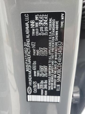 5NMJBCDE4RH340657 Hyundai TUCSON SEL