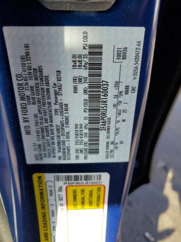 3FA6P0RU5JR160037 Ford FUSION TIT