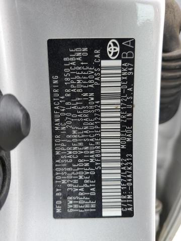 5YFBURHE3EP127324 Toyota COROLLA L