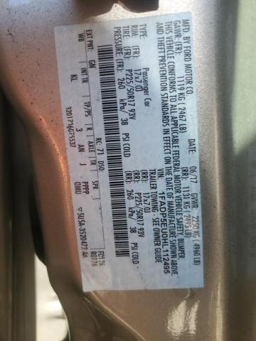 1FADP5EU0HL112495 Ford C-MAX SE