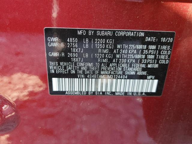 4S4BTAMC3M3124404 Subaru OUTBACK LI