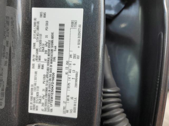 1FTEW1E50KFD16030 Ford F150 SUPER